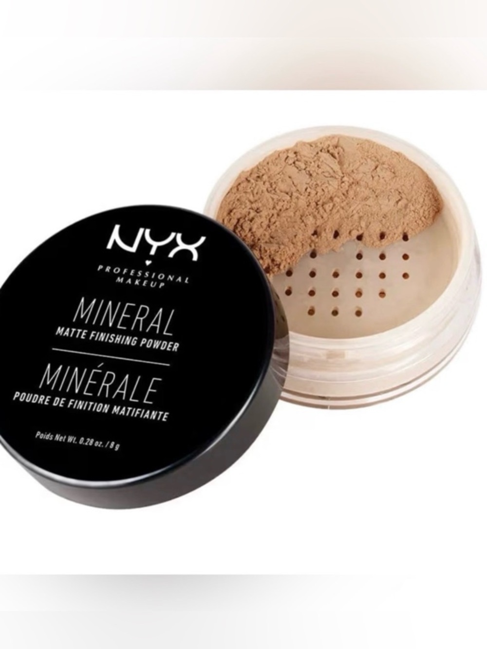 NYX Mineral Matte Finishing Powder MFP02 Medium/Dark - Beige 🆕
